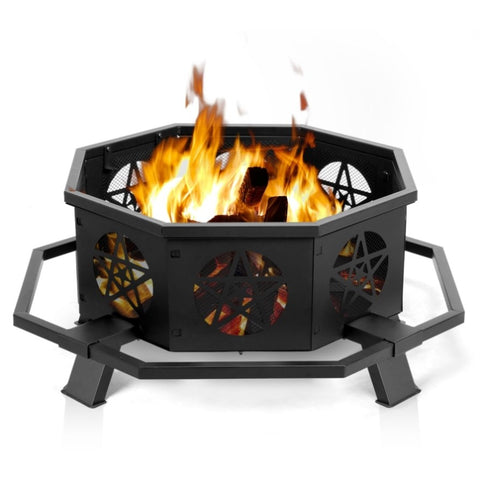 ZUN 43-inch outdoor fire pit 85566616