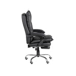 ZUN Contemporary Office Chair Upholstered 1pc Comfort Adjustable Chair Relax Office Chair Work Black B011P214981