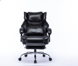 High Back Massage Reclining Office Chair Footrest, Home Office Executive Computer Desk Chair 83377786
