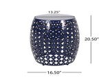 Metal end Table -Large 73609.00NBLU