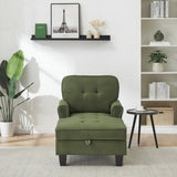 Chaise Lounge Indoor Sleeper Sofa Bed Chair Upholstered Lounge Chair for Bedroom Living Room with W1825P185526