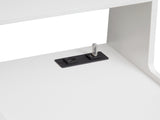 Nightstands Set of 2, Charging Station, Smart Nightstand Night Light, Modern Night Stand W1321P311160