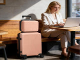 PP Trolley Case 12in 20in 2PCS Suitcase Set Pink 24183491