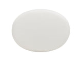 Willow 25" Round Upholstered Woven Patio Ottoman, Golden Brown Wicker Frame, Wheat Beige B2719P305701