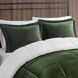 King Plush to Sherpa Down Alternative Comforter Set B035100531