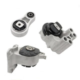3PCS Engine Motor & Trans Mount Set Replacement for Ford Fusion 2010-2012 Lincoln MKZ 3.5L 2007-2012 75855538