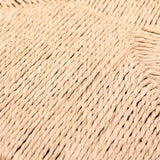 Set of 2 Backless Bar Stools for Kitchen Counter Paper Rope Woven Dining Chairs for Home & Kitchen W1757104743