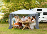 6.8' x 7.2' Outdoor pop-up camping canopy 23928746