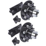 8 x 6.5 Lug Superior Shipping Container Wheels, Bolt-on Spindle Kit Upgraded 71668928