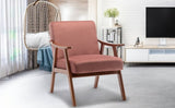 Mid-Century Modern Chair, Living Room Chair with Solid Wood Frame, Accent Chair Extra-Thick W2200P183013