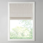 ZUN Basketweave Room Darkening Cordless Roman Shade B03598225