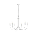 6-Light Metal Chandelier B03594965