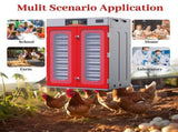1000 Eggs Incubator Cabinet with Automatic Turning&Digital Temperature Control, Large Commercial 14699960