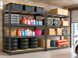 4-layer adjustable shelf spacing, gourd-shaped perforation, rubber mallet with gloves, display rack, 75189929