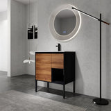 30 inch Freestanding Bathroom Vanity With Gel Sink, Soft Closing Door and 2/3 Soft Closing Drawers W999102639