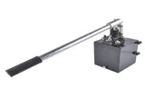 Double Acting Hydraulic Piston Hand Pump with Valve 2.7 CID 5 Quart 3600 PSI 3/8" NPT 83325411