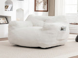Bean Bag Chair, Bean Bag Sofa Chair with Armrests Stuffed High-Density Foam, Lazy Sofa Comfy Chairs W2200P558482