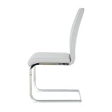 Modern dining chair faux leather cushioned seat Dining Chair Living Room Chair Cushioned chair W210P164978