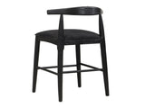BAR STOOL IN BLACK FABRIC N771P339893H