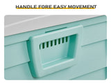 75gal 280L Outdoor Garden Plastic Storage Deck Box Chest Tools Cushions Toys Lockable Seat 33688203