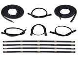 Door & Window Run Channel Weatherstrip Seals Set Replacement for 1972-79 Dodge Pickup Truck 62065208
