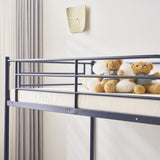 Twin Over Twin Bunk Bed for Kids Teens Adults, Heavy Duty Metal Bunk Bed with 84060545
