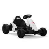 Electric GoKart Pro, Kids Racing Car, Outdoor Ride On Toy with MP3 for Kids Aged 4-16, Black and W2181P152214