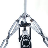 Professional Pedal Control Style Drum High Hat Cymbal Stand with Pedal Silver & Black 85653846