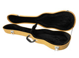 26" Top Grade Tenor Leather Ukulele Case Yellow 23486457