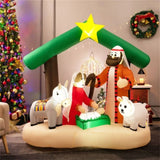 6.7 Feet Christmas Decoration with LED Lights 25797274