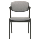 Brown Grey and Black Dining Chair B062P153895