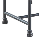 Brantley Gray Velvet & Sandy Gray Finish Ottoman B2726P287570