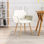 ZUN Hengming Small Modern Living Dining Room Chairs Fabric Mid-Century Upholstered Side Seat Club Guest 96811327