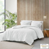 King/Cal King Plush to Sherpa Comforter Set B035100015