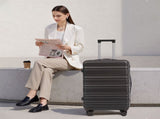 HIFINE TOURIST 20"/24"/28" 3 pcs/set in ABS Spinner Wheel Luggage, Carry on Suitcase, Matching W2787P342140