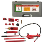 ZUN 4 Ton Portable Power Hydraulic Jack Red 52765959