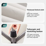 Utility Park Garden Cart Tool Customized Color Folding Camping Trolley Outdoor Picnic Beach Wagon, W321P297095