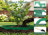 12 pcs Adjustable Interlocking Plant Grow Rings, PP Plastic Plant Guard with SnapTogether Panels, 75549765