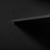 K&K Fluted Kitchen Island with Trash Can Storage Cabinet, Power Outlet, Internal Storage Rack, N707P221571B