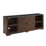 ZUN Modern Farmhouse TV Media Stand, Large Barn Inspired Home Entertainment Console, for TV Up to 80'', W1758P147680