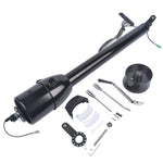 ZUN Street Hot Rod 30" Black Steering Column Tilt Auto Floor Shift w/ Adapter No Key 86332181