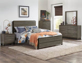 ZUN Contemporary Styling 1pc Chest of 5x Drawers with Antique Bar Pulls Two-Tone Finish Wooden Bedroom B01167249