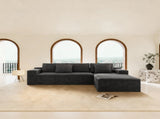 104.3*68.9"Modular sectional sofa seat,Upholstered compressed couch for living W3819P448427