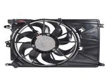 Engine Radiator Cooling Fan Assy Replacement for 19-23 Jeep Renegade Fiat 500X L4 1.3L 68552370AA 92427091