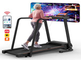 Walking Treadmill for Senior with Long Handrail, 300 lbs Capacity, 2.5HP Quiet Motor, Recovery 21573345