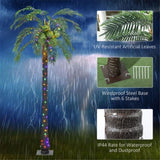 ZUN Artificial palm trees/Green plants （Prohibited by WalMart） 88740418