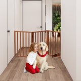 The Wooden Dog Fence Brown 23843771
