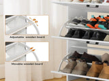 3 drawers, 2 lifters, top panel, shoe cabinet, particleboard, 80*25*120cm, white 77015694