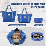 Softside Luggage Expandable 3 Piece Set Suitcase with Duffel Bag Upright Spinner Softshell N732P201004C
