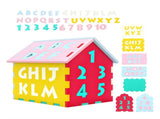 3D Puzzle Playhouse Mat for Kids 3, 30.4826.6731.75cm EVA Foam Interlocking Mat with Alphabet 65040618